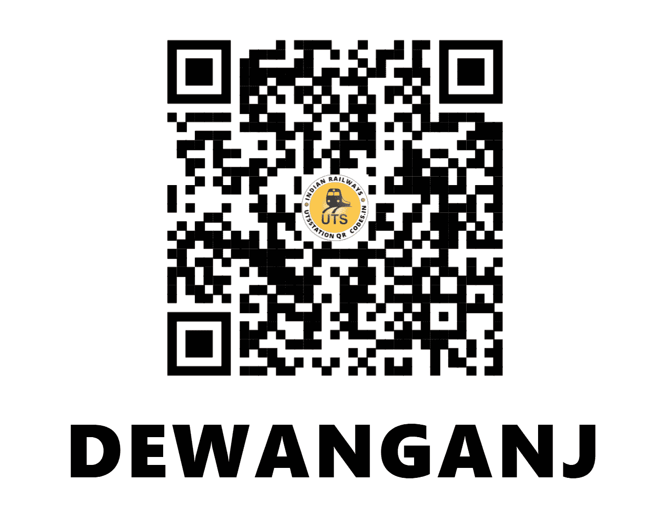 UTS QR Code for DEWANGANJ - DWG - WC (MADHYA PRADESH)